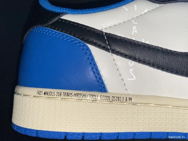 Jordan Retro Scott Air x Fragment Low 1 DM7866-140 x Design Travis 0829